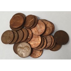 UNITED STATES OF AMERICA 1939 - 1985 . ONE 1 CENT COINS . UNCHECKED BY US